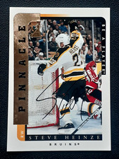 STEVE HEINZE AUTO 1996-97 BE A PLAYER AUTOGRAPHS 96-97 NO 154          51800