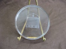 Rare presse papier en cristal ancien, du club Rolls Royce par Val St Lambert