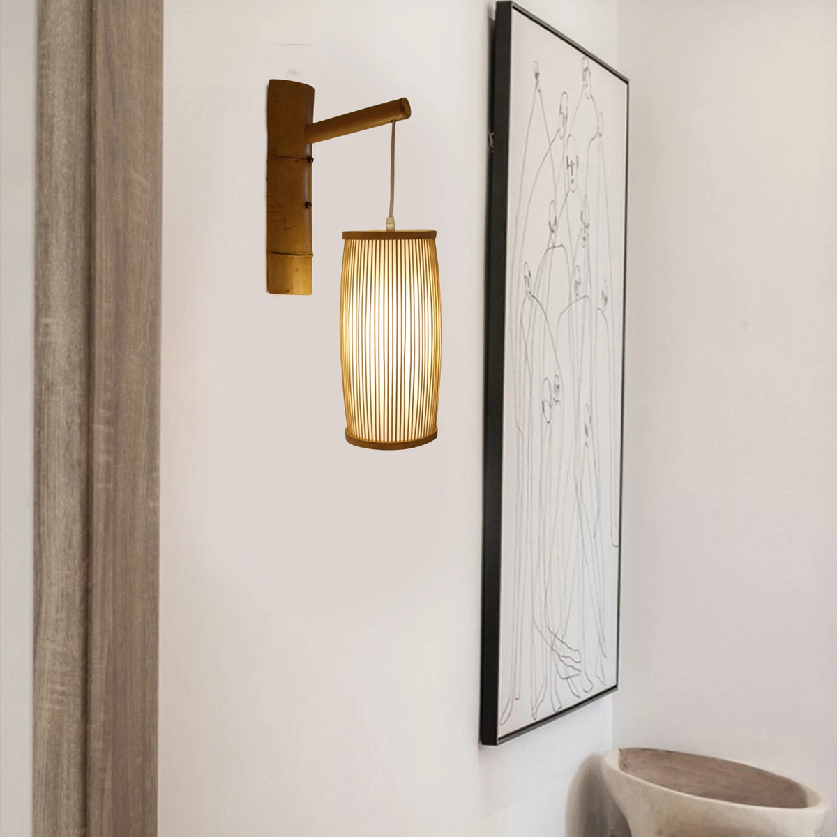 Asian wall sconce deals