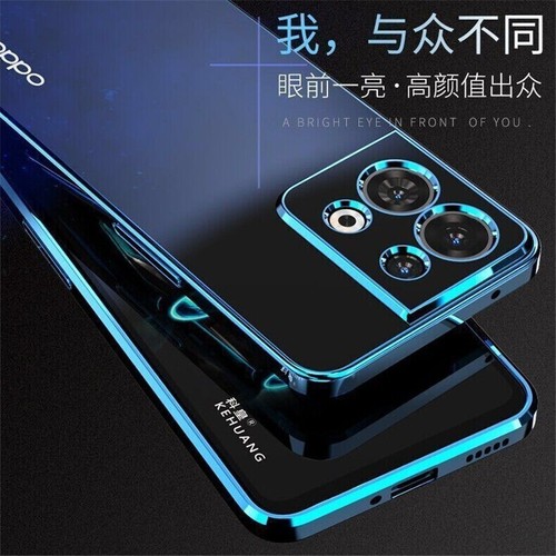 For OnePlus Nord 3 5G, Luxury Plating Transparent Bumper Case Soft TPU Cover - 第 3/10 張圖片