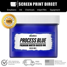 Ecotex® Process Blue Water Based Ready to Use Discharge Ink- Qt.- 32oz