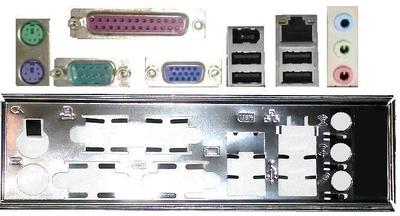 Plaque Arrière I/O Shield En PLA Pour Carte Mère GIGABYTE GA-M68M-S2P