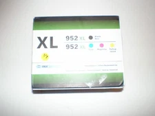 Ink Jets Club 4-Pack Replacement Ink, 952 XL, Black, Cyan, Magenta, Yellow new