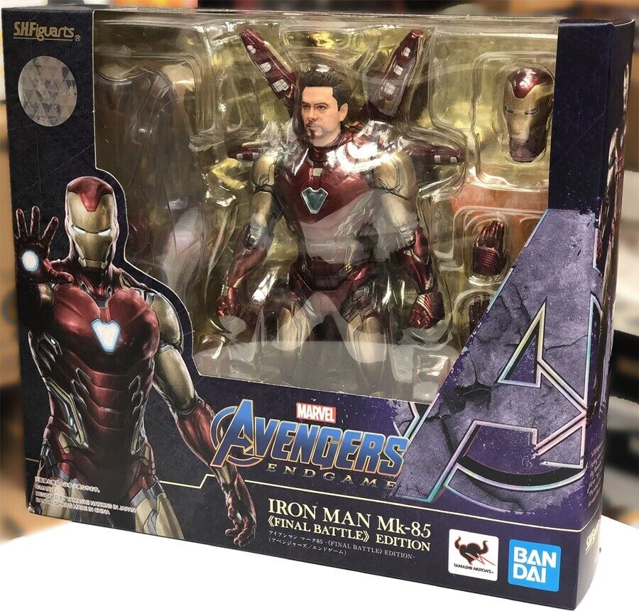 NEW Bandai S.H.Figuarts Avengers Endgame Iron Man Mark 85 Final Battle  Edition