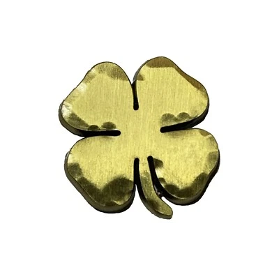 Lucky Four Leaf Clover Shamrock Limerick On-Green Golf Ball Marker Novelty Gift