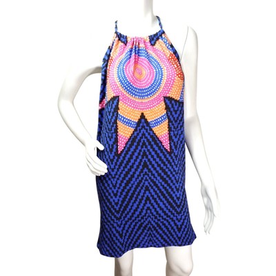 Mara Hoffman Womens Swim Cover Up Starbasket Mini Dress Multicolor Size Medium