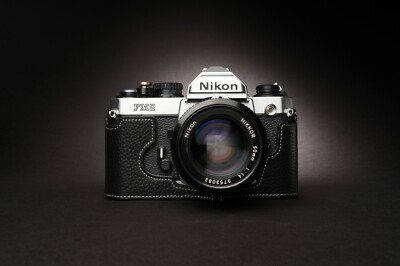 Genuine Real Leather Camera Case Bag Cover for Nikon FM2 FM FM2n FE FE2