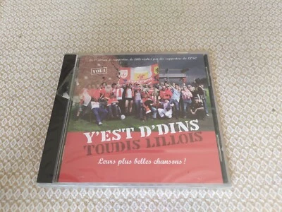 LOSC - Y'est D'dins, Toudis Lillois - Chansons des Supporters - CD NEUF - Photo 1/2