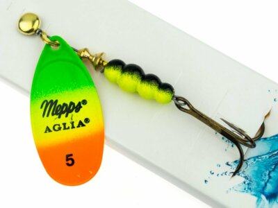 Mepps Aglia Fluo #5 13g Lure genuine French Spinner Pike Perch Trout COLORS