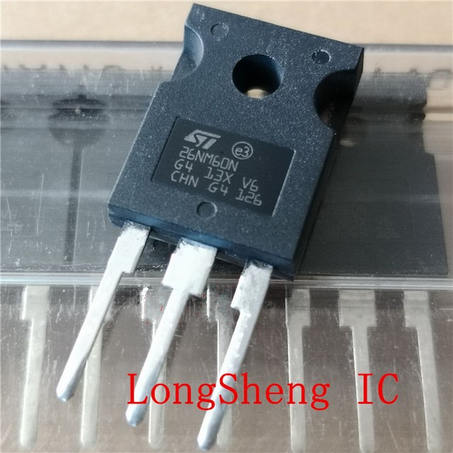 5PCS STW26NM60N W26NM60N 26NM60N N-channel 600 V, 0.135 ohm TO247 ...