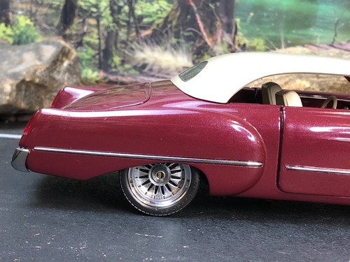 Imperfect 1:24 Diecast Franklin Mint BURGUNDY BOYD ELDOROD + COA (No Box) - Picture 14 of 24
