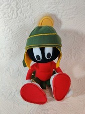 Vintage 1993 Warner Brothers Cartoon Marvin the Martian Stuffed Plush