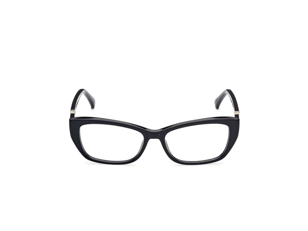 MAXMARA キャットアイクラス MM5035 001 Max Mara MM5035 001 Black Plastic Cat Eye Optical Eyeglasses
