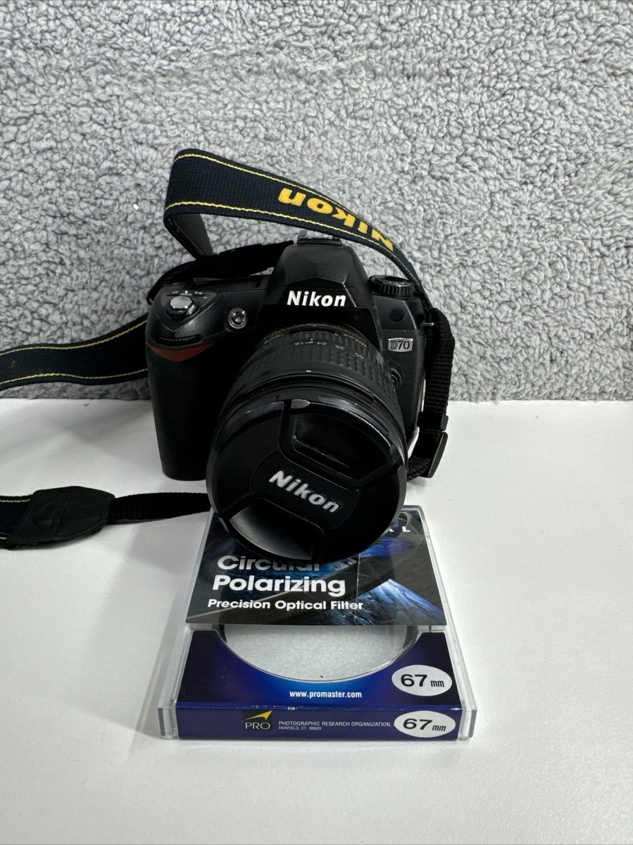 Nikon D70 Digital SLR Camera With AF-S Nikkor 18- 70mm Zoom Lens