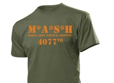 MASH 4077 T-Shirt M*A*S*H 4077th #2 M.A.S.H. Größe S-XXL US Army Medical Corps - Bild 1 von 3