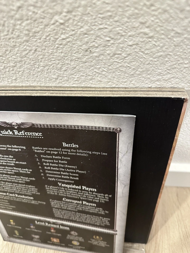 Warhammer 40k RELIQUIA Juego de Mesa Base Fantasy Flight Games SOLO TABLERO Y LIBRO DE REGLAS Foto 3 de 4