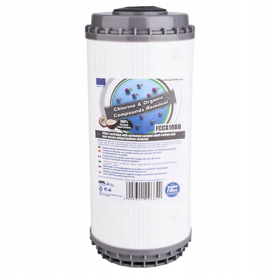 Aquafilter 10'' x 4,5'' TSGAC-10 BB Big Blue Jumbo Kokosnussschale GAC Wasserfilter
