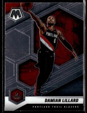 2020-21 Panini Mosaic #93 Damian Lillard