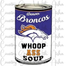 Sublimation Print Broncos Football Ready To Press Heat Transfer Ink Paper