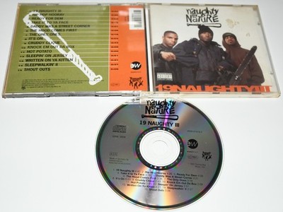 Naughty By Nature: 19 naughty III [classic Hip Hop CD ALBUM 1993 German press],