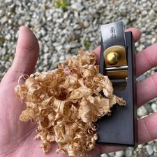 KAKURI Hokuchi Kanna Fire Starter Plane 18mm Blade Ebony Body Hand Tool