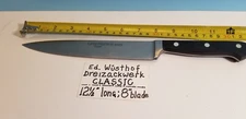 Ed. WUSTHOF DREIZACKWERK  CLASSIC No. 4522  12" long  w/t  8" BLADE  Sheff knife