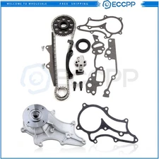 Timing Chain Kit Water Pump For 1985-1995 Toyota Pickup 4Runner Celica 2.4L