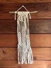 cactus macrame wall hanging art natural