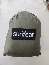 Sunyear Camping Hammock, Portable Hammock with Net, 2 Person 
