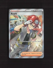 Roark 242/182 Paradox Rift Full Art Ultra Rare Holo Pokemon Card NM