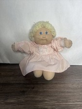 Vintage Cabbage Patch Doll 1978 1982 Blue Eyes Blonde Hair Xavier Robert...