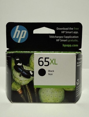 HP 65XL Black Genuine Ink Cartridge HP65XL New Exp: 03/2027