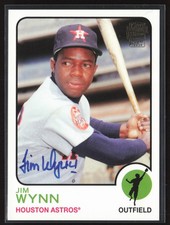 2012 TOPPS ARCHIVES JIM WYNN FAN FAVORITE AUTO