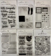 Park Lane Clear Stamps or Embossing Folder ~ You Choose!