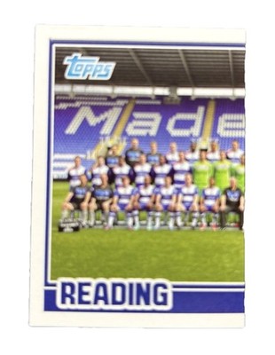 Topps Premier League 2013 - # 212 - READING TEAM GROUP - Part 1