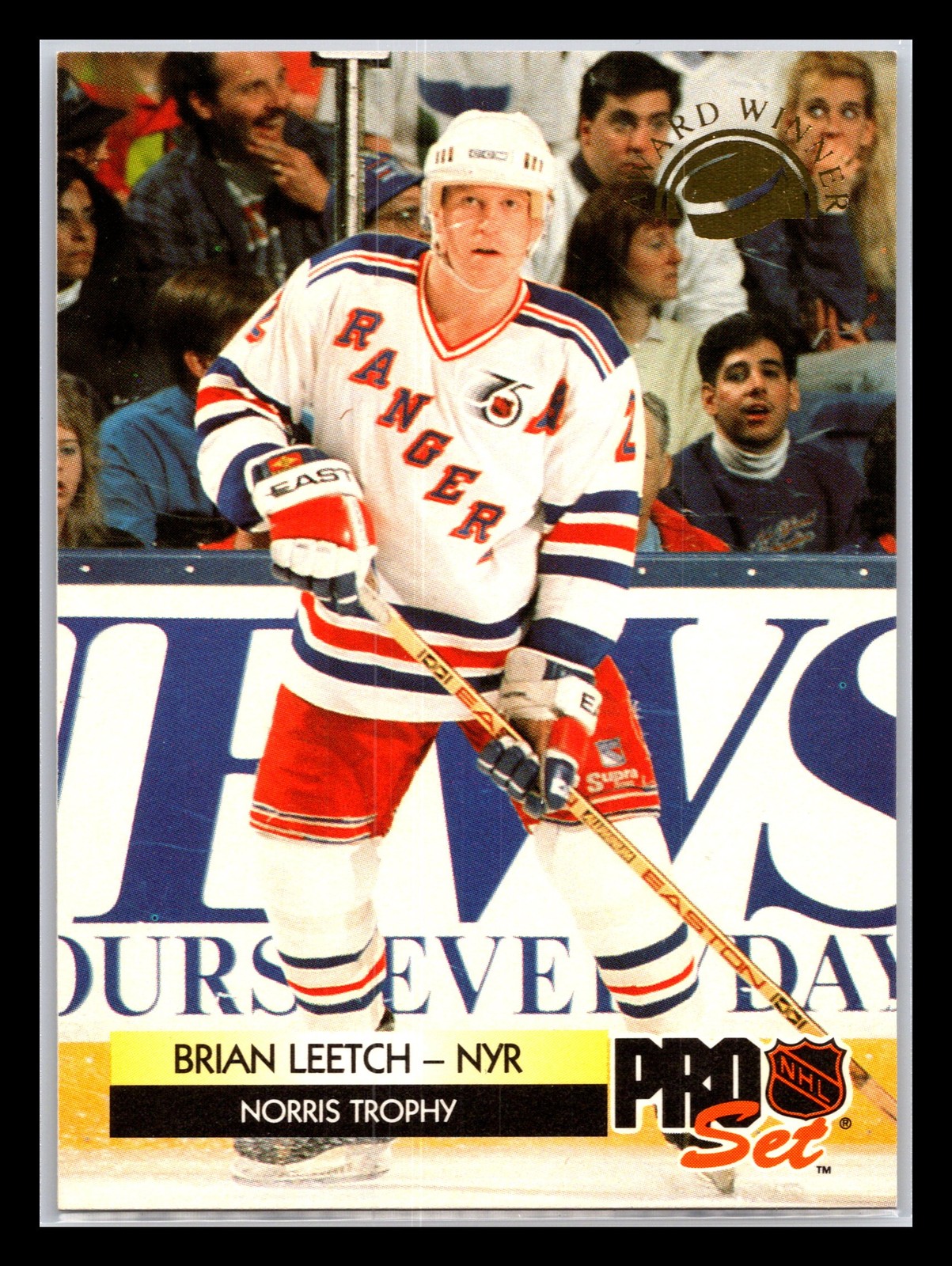 1992-93 Pro Set #CC4 Brian Leetch Award Winners