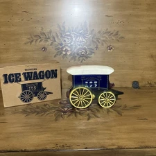 Vintage Whiskey Decanter 1979 Michter's Ice Wagon 1/5000 WESTENBERGER Box Empty