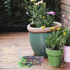 2 Pairs Puncture Resistant Gloves Outdoor Weeding Gardening Digging