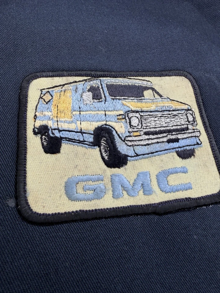 Chaqueta de Trabajo Mecánico Forrada Edredón Vandura Van De Colección GMC General Motors L Foto 3 de 4