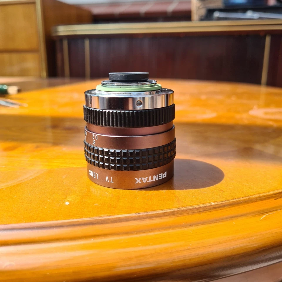 Pentax TV Lens 8.5mm F1.5 C Mount Wide Angle Prime Lens Tip Top - Bild 3 von 4