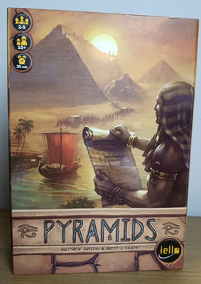 Pyramiden Brettspiel IELLO komplett Altes Ägypten Strategiespiel 2-5 Spieler