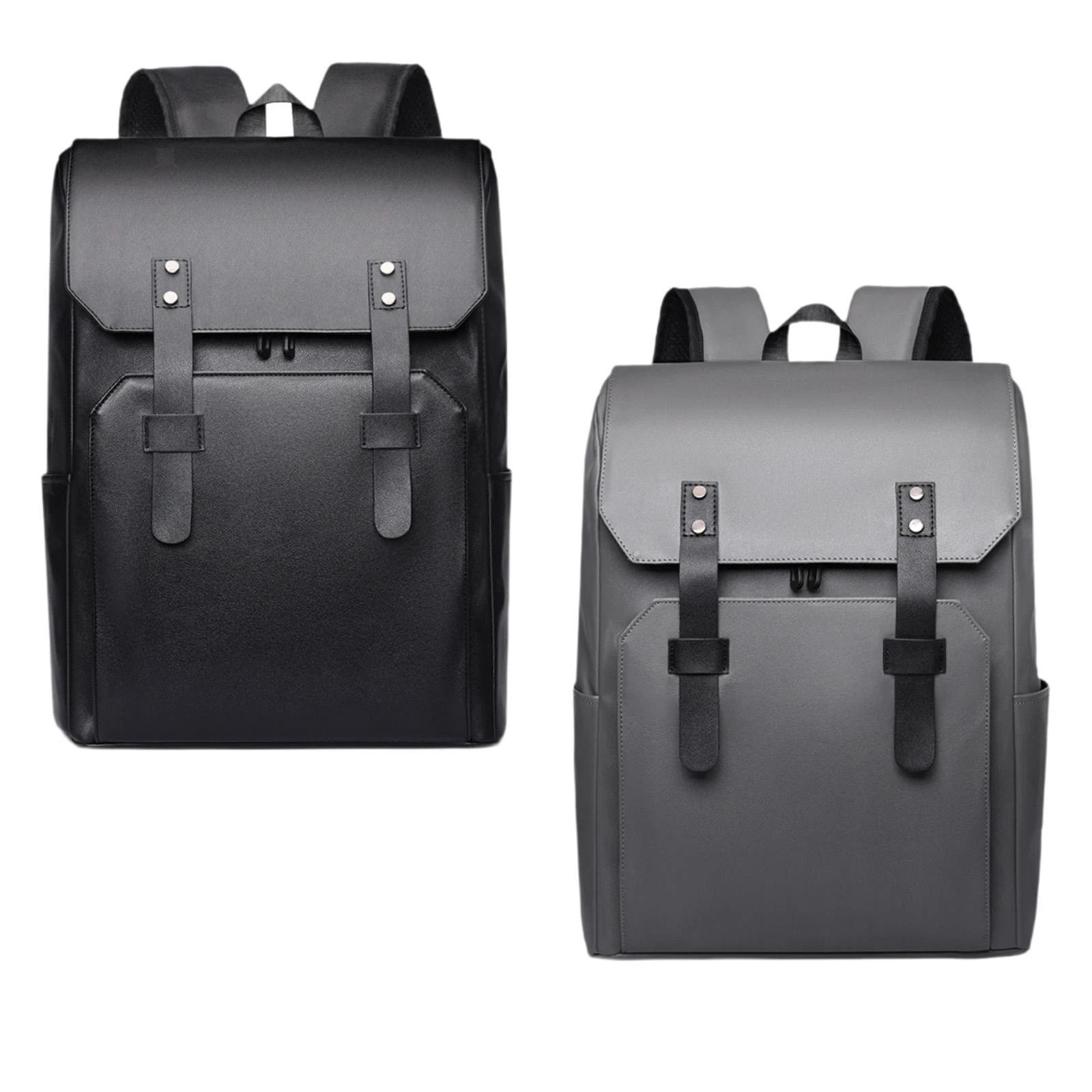 Laptop Bag Computer Backpack Outer Pockets Lightweight Adjustable Shoulder