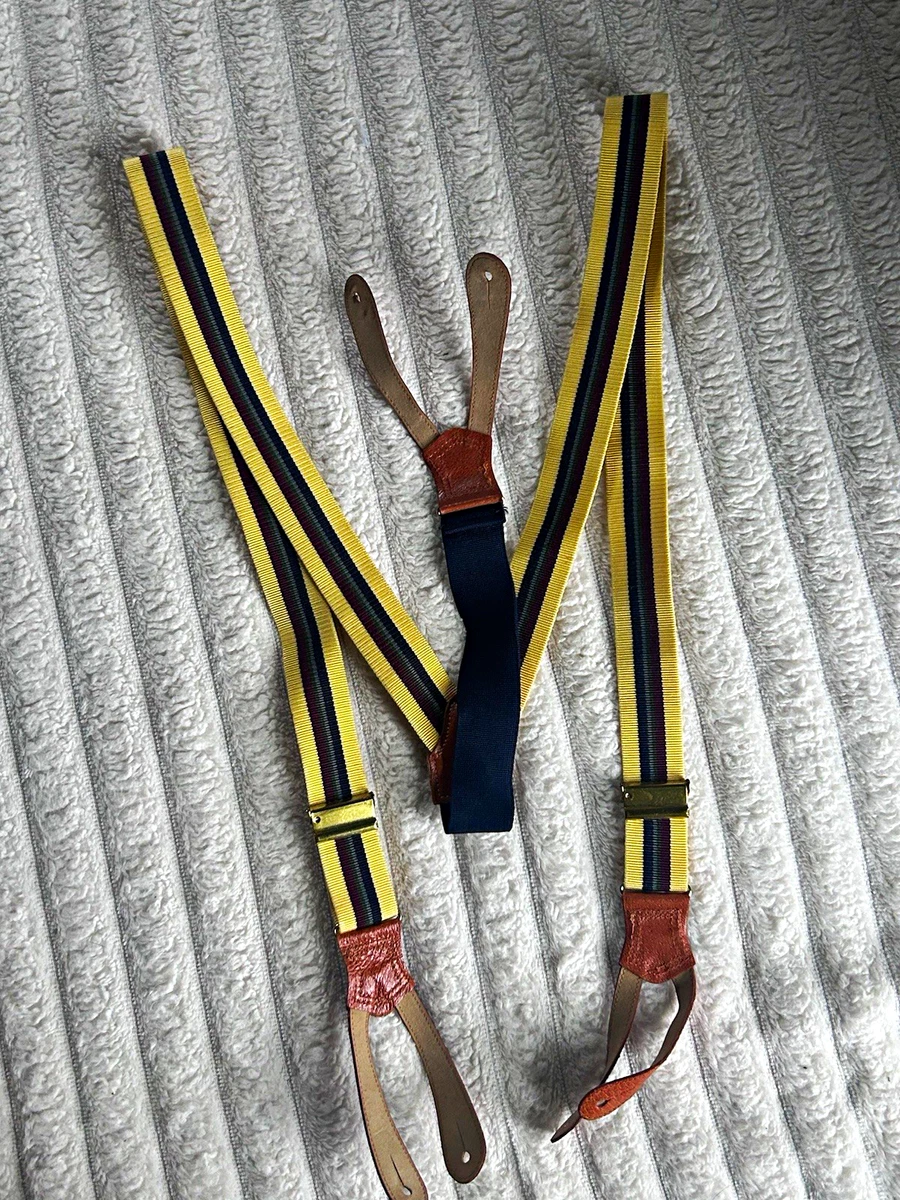 【Ｖｉｎｔａｇｅ】【PRL】英国製 正規品　ポロラルフローレン　高級サスペンダー Polo Ralph Lauren Elastic Suspenders for Men for sale | eBay