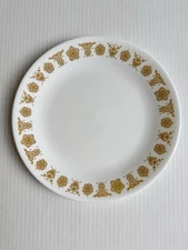 Vintage Corelle Butterfly Gold 8.5” Corning Salad Plate