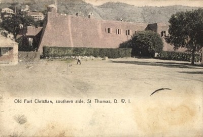 Ak St. Thomas DWI, Old Fort Christian, südliche Seite - 4801870