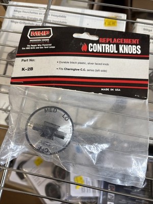 MHP Older Charmglow Gas Control Replacement Knob CC Series Left Side K-2B