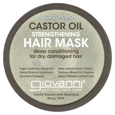 Smoothing Castor Oil Strengthening Hair Mask, 10 fl oz (295 ml)