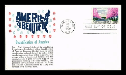 DR JIM STAMPS US COVER PLANT FOR MORE BEAUTIFUL STREETS FDC KHOL KRAFT
