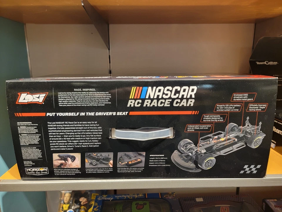 2024 Michael McDowell #34 -Horizon Hobby 1/12th Scale- LOSI RACING Nascar - Image 4 of 4