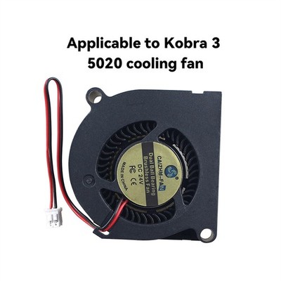 24V Dual Ball Bearing Extruder Cooling Fan Accessories for Kobra 3 5020